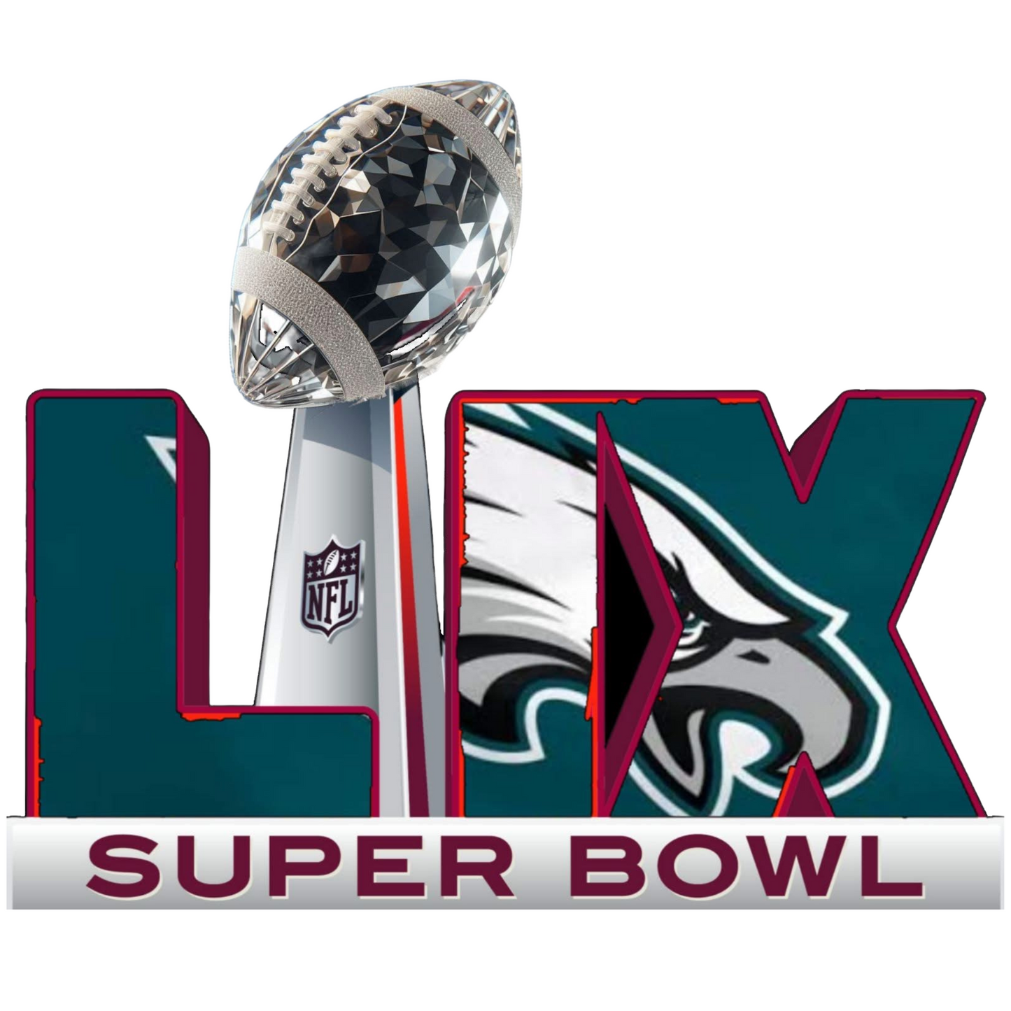 EAGLES- 20 oz SPEAKER TUMBLERS