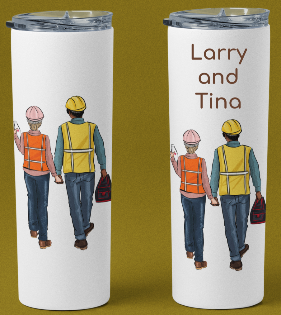 JW Tumblers 20 oz Skinny