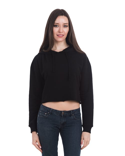 Women's Cropped Hooded Sweatshirt