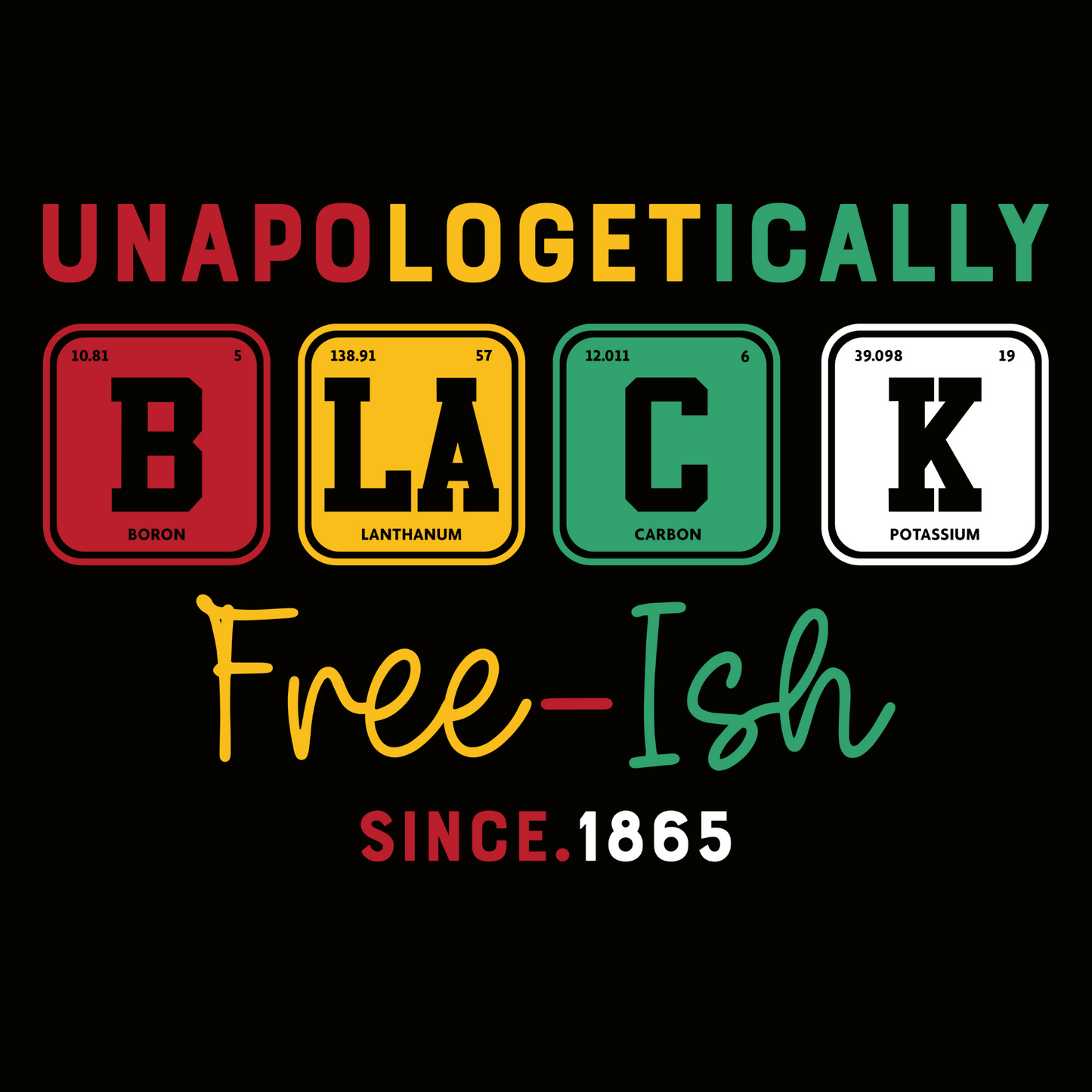 JUNETEENTH SHORT SLEEVES TEE