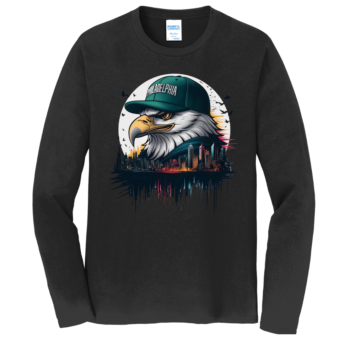 ADULT LONG SLEEVES TEE- EAGLES