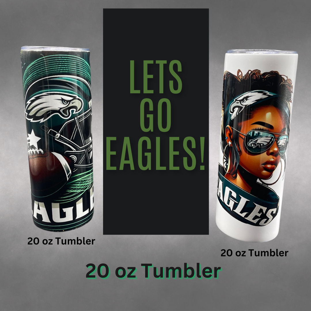 EAGLES- 20 oz TUMBLERS