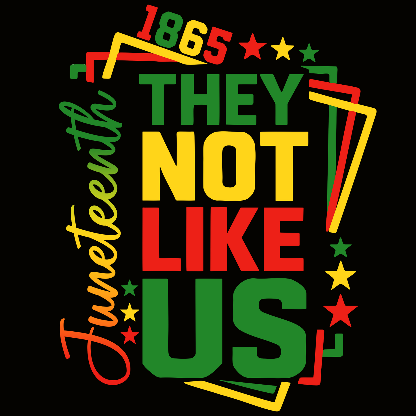 JUNETEENTH SHORT SLEEVES TEE