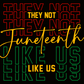 JUNETEENTH SHORT SLEEVES TEE