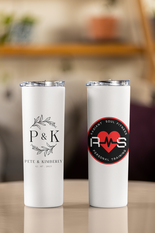 20 oz Skinny Tumbler with LOGO