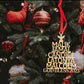 Name Ornament Tree Shape