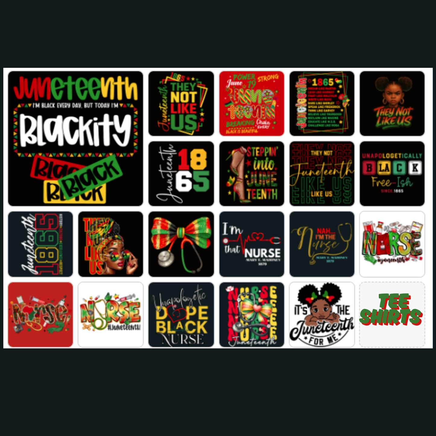 JUNETEENTH SHORT SLEEVES TEE