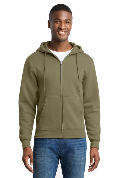 Food Pantry:   Core Fleece Full-Zip Hooded Sweatshirt.