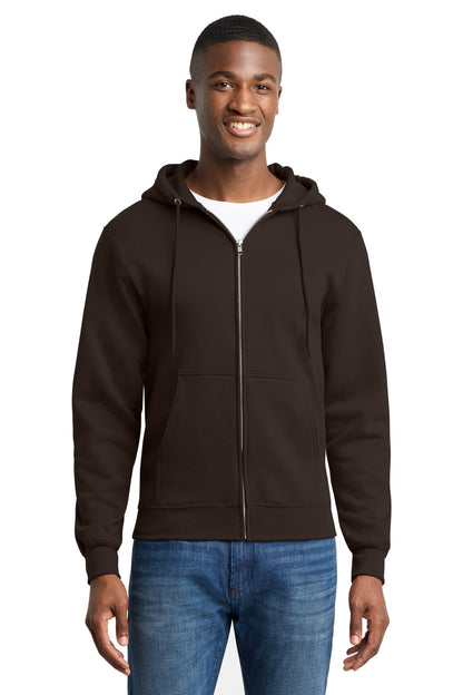 Food Pantry:   Core Fleece Full-Zip Hooded Sweatshirt.