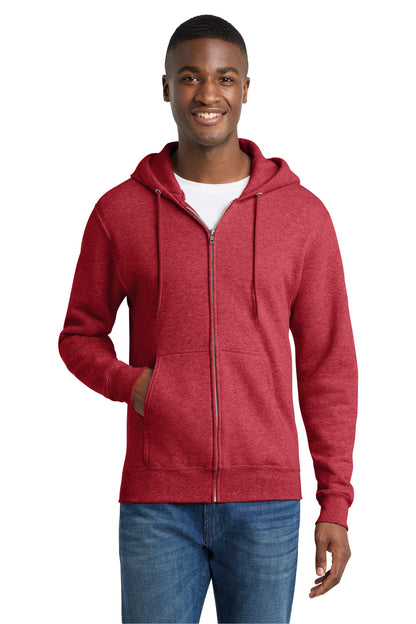 Food Pantry:   Core Fleece Full-Zip Hooded Sweatshirt.