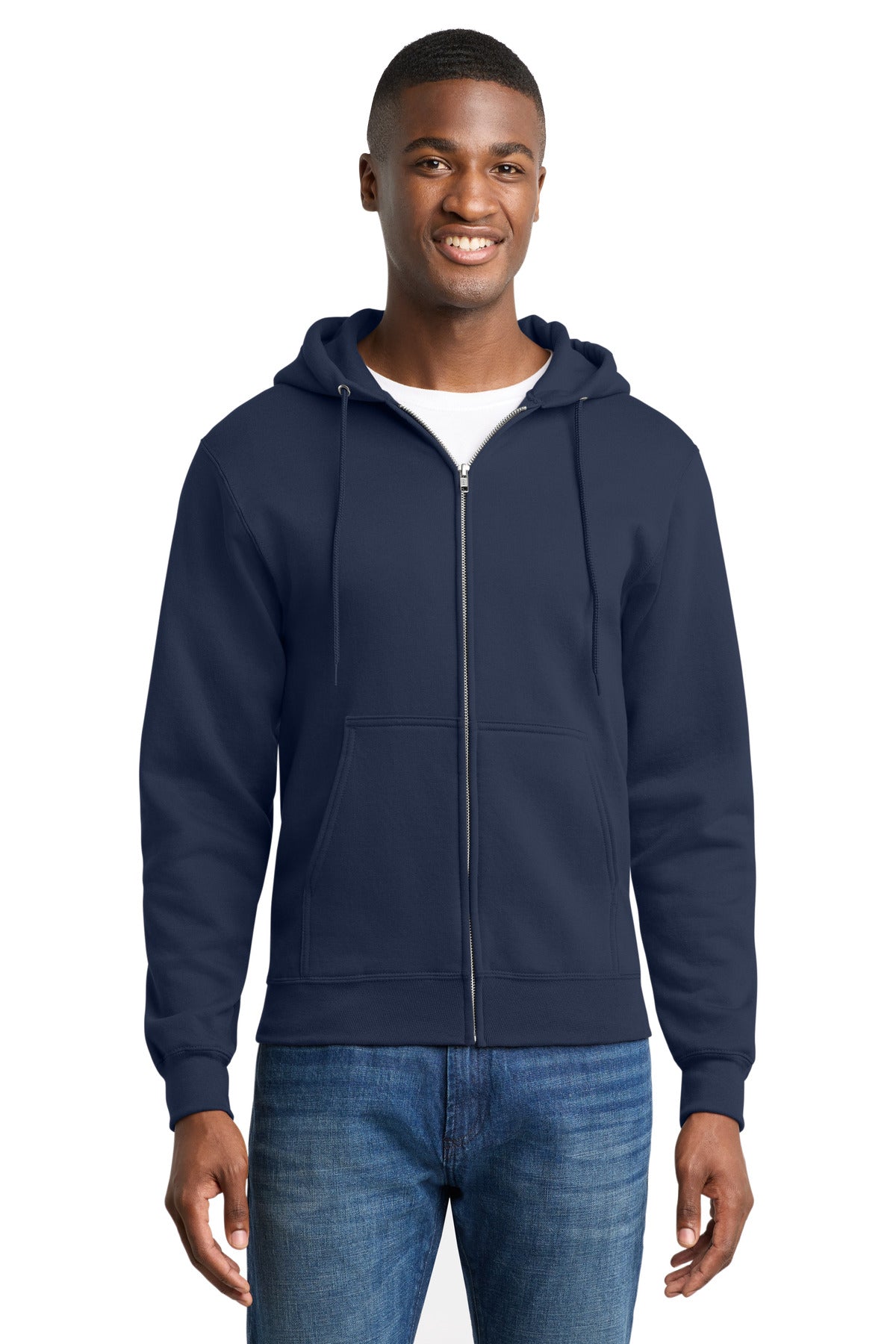 Food Pantry:   Core Fleece Full-Zip Hooded Sweatshirt.