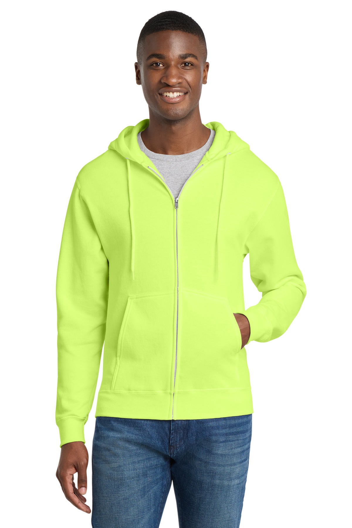 Food Pantry:   Core Fleece Full-Zip Hooded Sweatshirt.