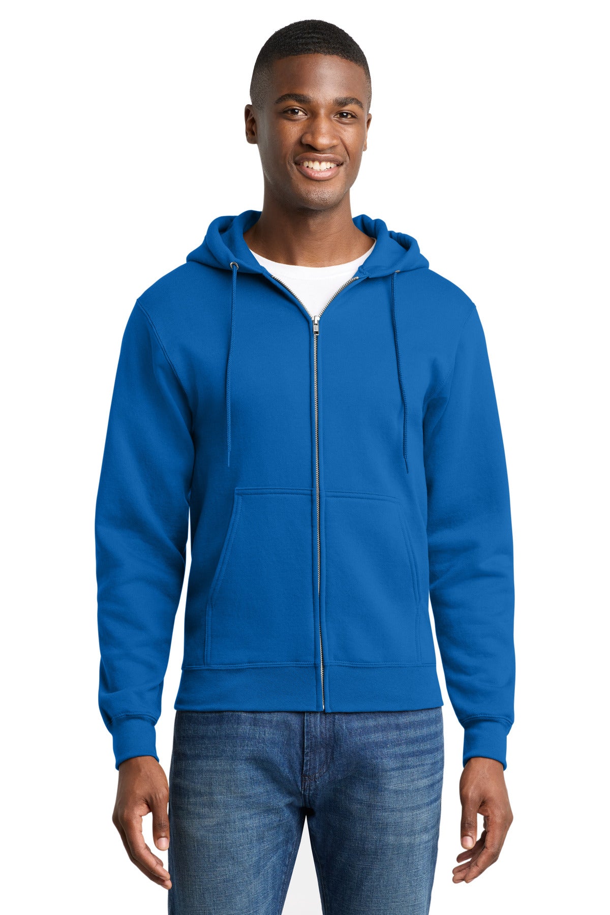 Food Pantry:   Core Fleece Full-Zip Hooded Sweatshirt.