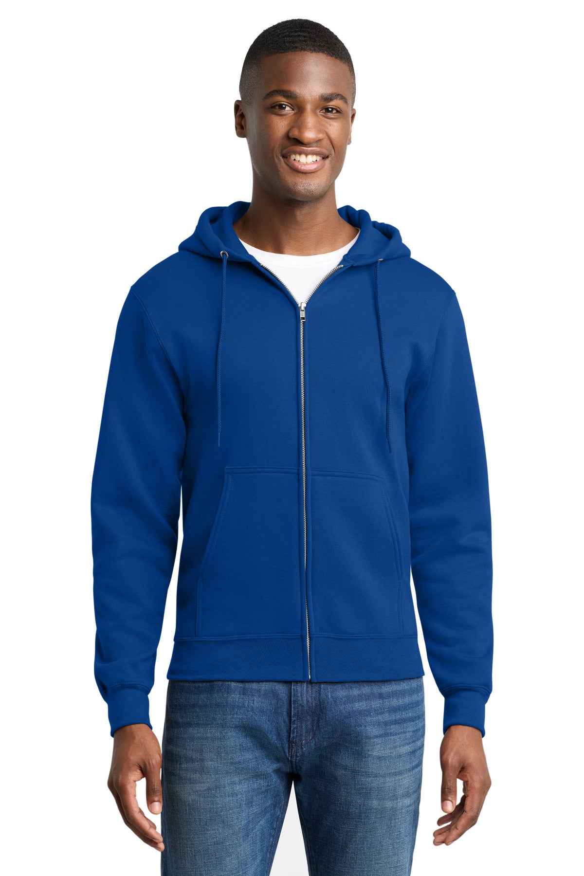 Food Pantry:   Core Fleece Full-Zip Hooded Sweatshirt.