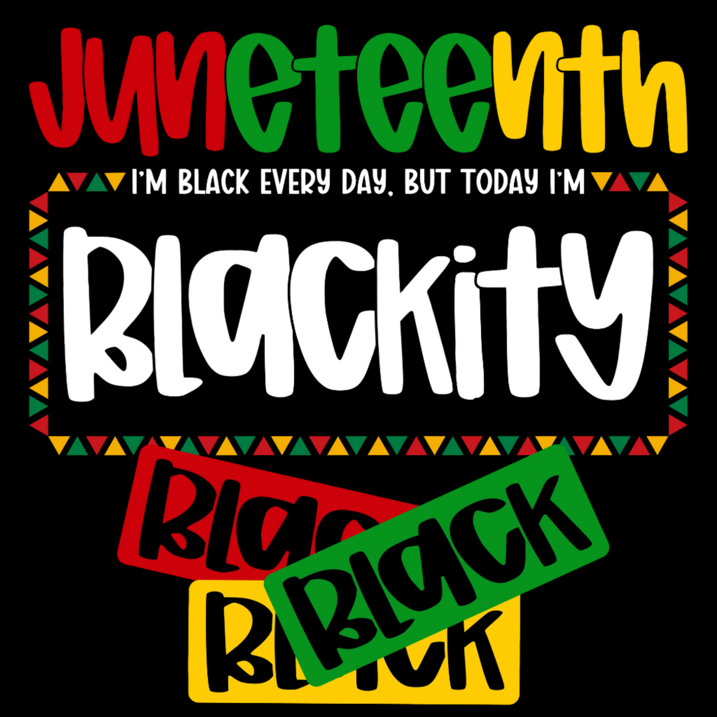 JUNETEENTH SHORT SLEEVES TEE