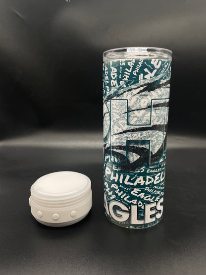 CUSTOMIZED  20oz TUMBLER with BLUETOOTH SPEAKER