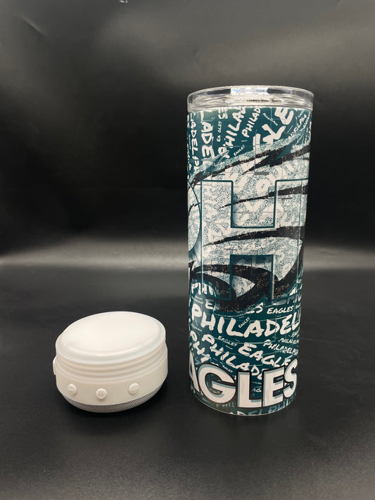 EAGLES- 20 oz SPEAKER TUMBLERS